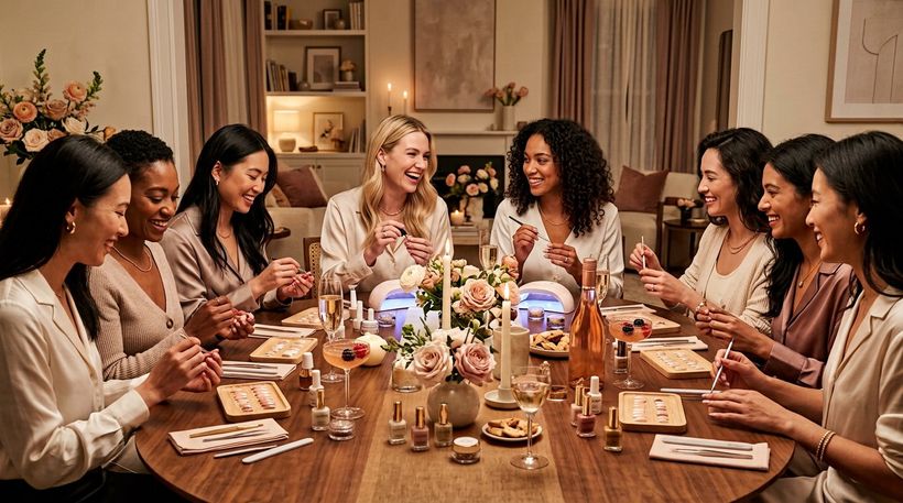 Private girls' night nail workshop